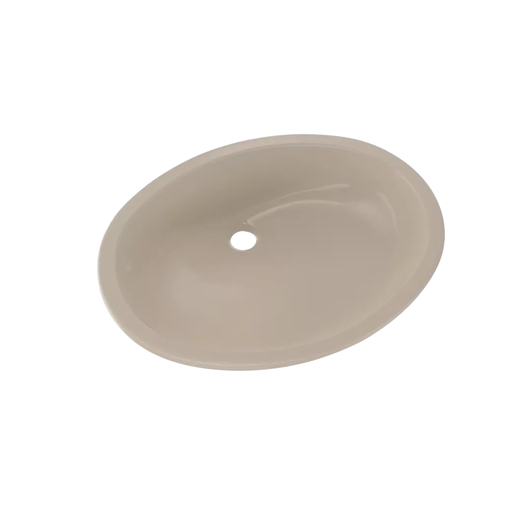 Dantesca® Oval Undermount Bathroom Sink with CEFIONTECT, Bone - LT597G#03 material