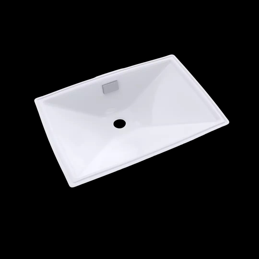 Lloyd® Rectangular Undermount Bathroom Sink, Cotton White - LT931#01 material