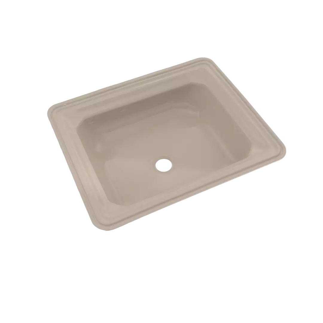 Guinevere® Rectangular Undermount Bathroom Sink with CEFIONTECT, Bone - LT973G#03 material