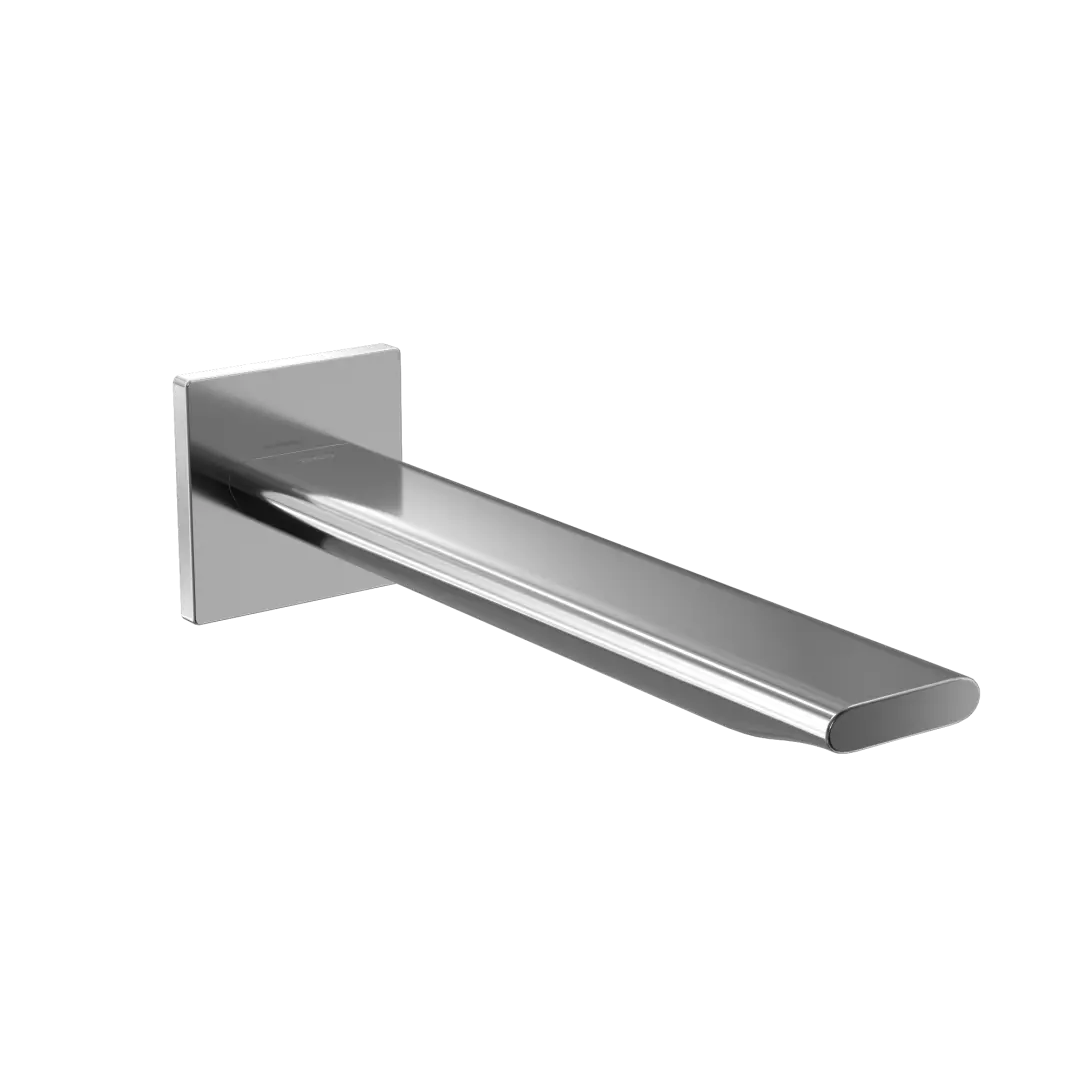 Libella Wall-Mount AC Powered 0.35 GPM Touchless Bathroom Faucet, 20 Second On-Demand Flow, Polished Chrome - T23L32A#CP material