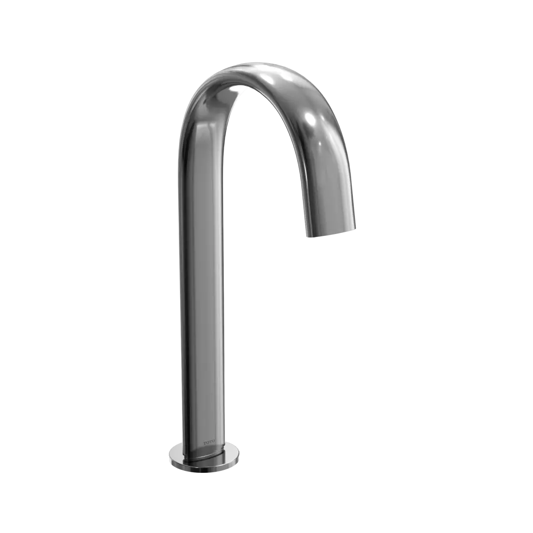 Gooseneck Vessel ECOPOWER® 0.5 GPM Touchless Bathroom Faucet, 20 Second Continuous Flow, Polished Chrome - T24T53E#CP material