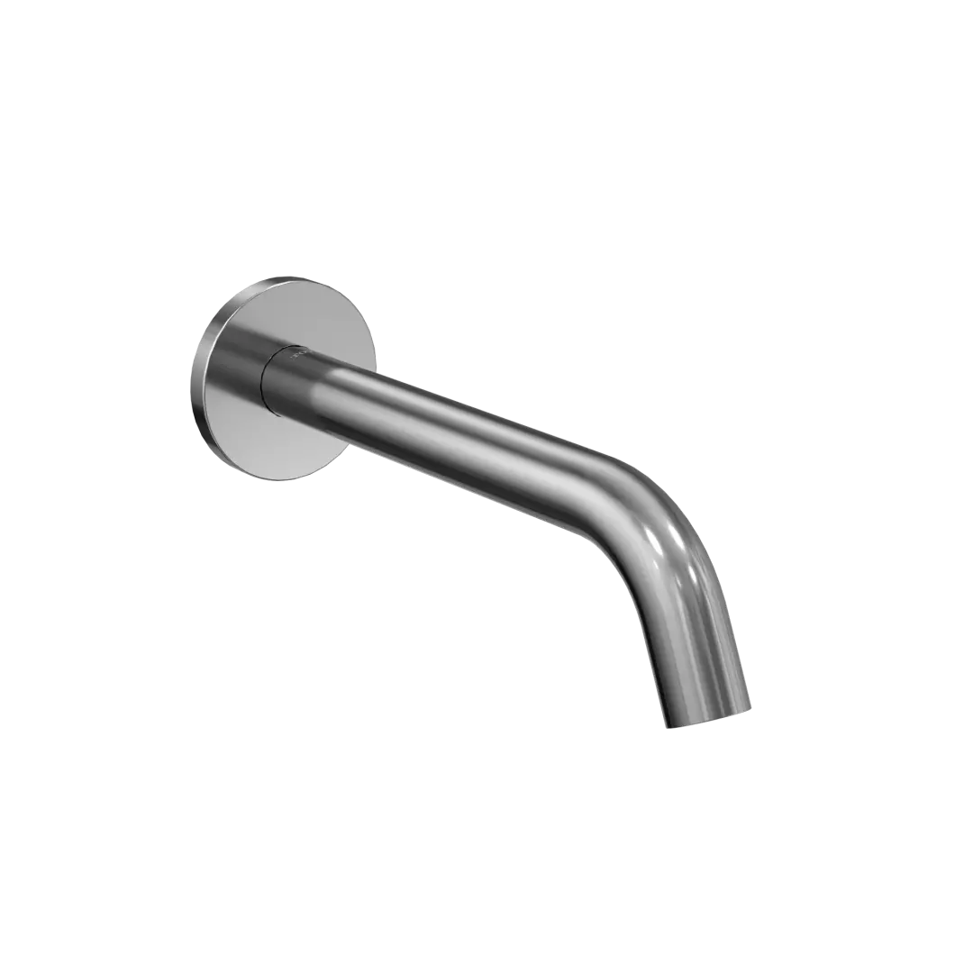 Helix Wall-Mount AC Powered 0.35 GPM Touchless Bathroom Faucet, 20 Second On-Demand Flow, Polished Chrome - T26L32A#CP material