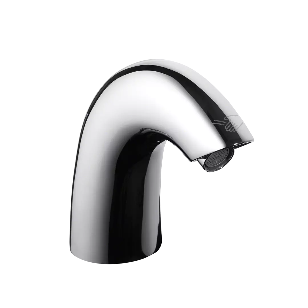 Standard ECOPOWER® 0.35 GPM Electronic Touchless Sensor Bathroom Faucet with Mixing Valve, Polished Chrome material