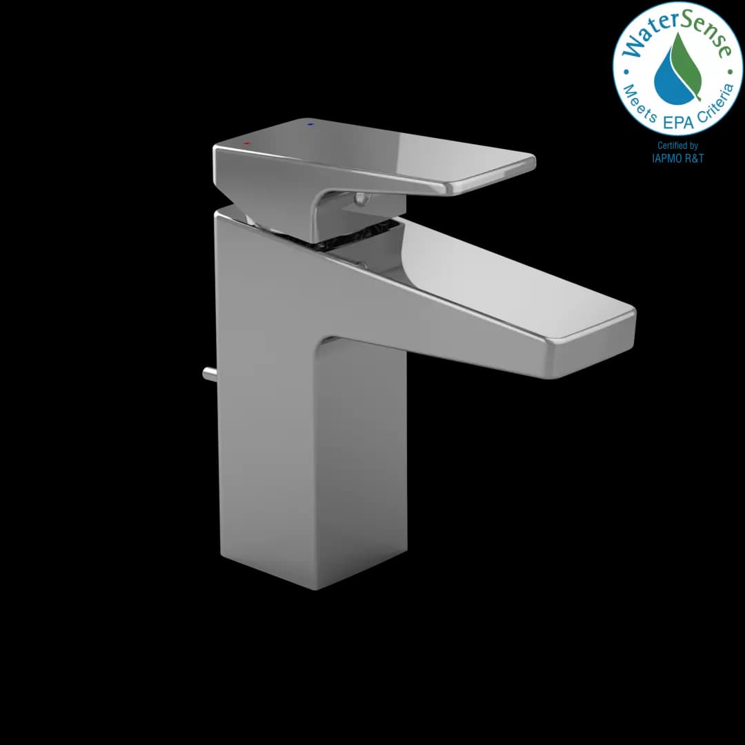 Oberonâ„¢ F Single Handle 1.2 GPM Bathroom Sink Faucet, Polished Chrome - TL370SD12#CP material