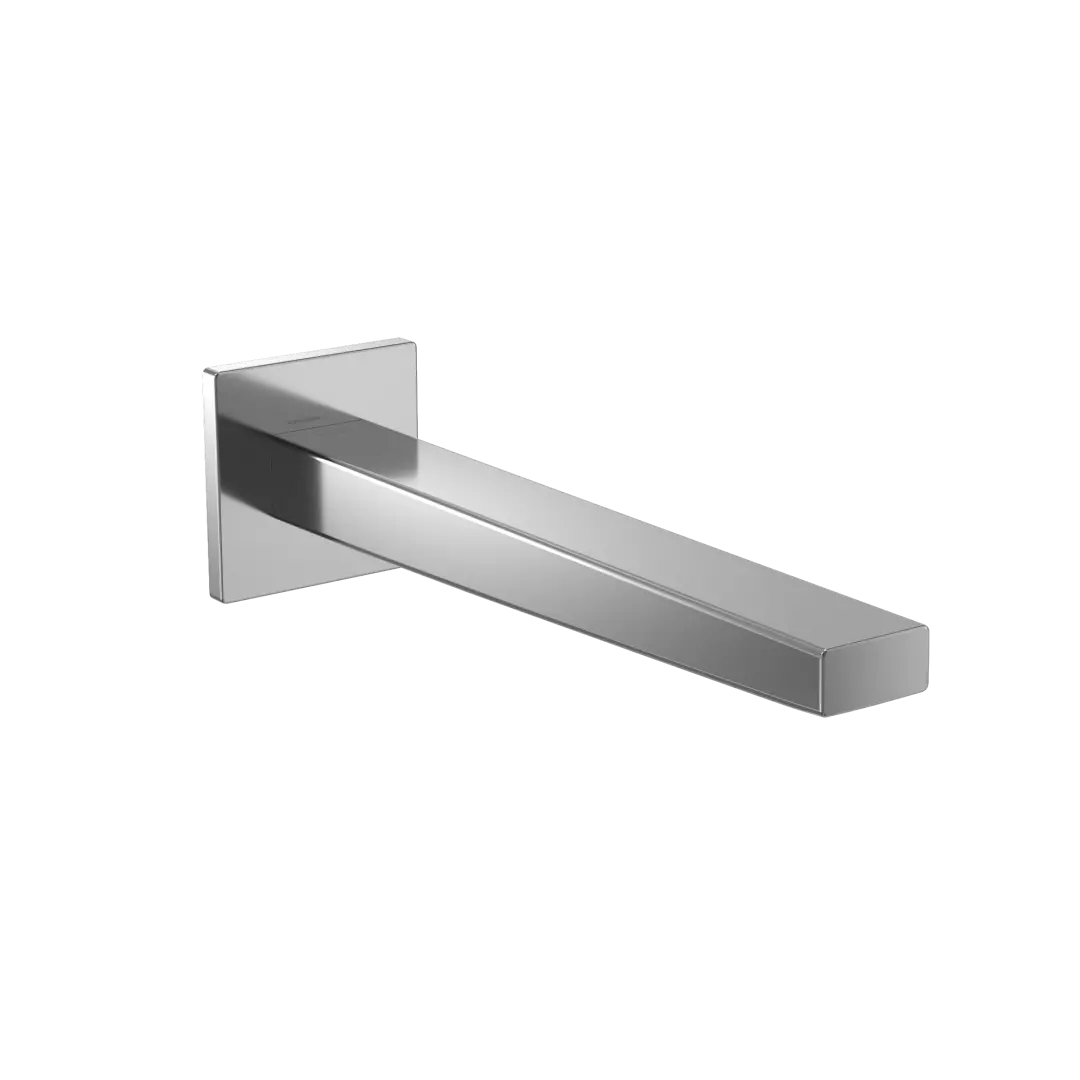 Axiom Wall-Mount ECOPOWER or AC 0.5 GPM Touchless Bathroom Faucet Spout, 20 Second Continuous Flow, Polished Chrome - TLE25010U3#CP material