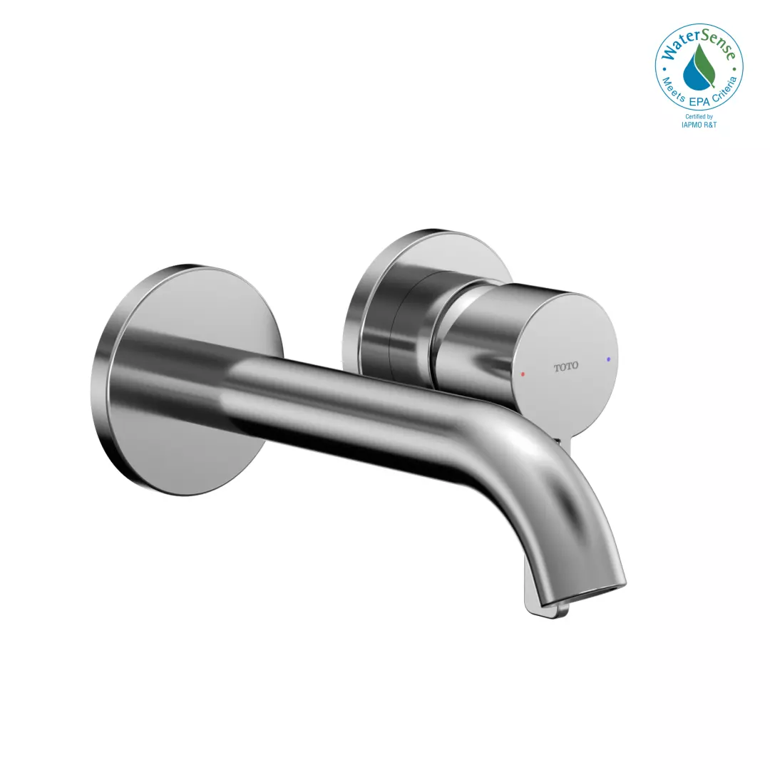 GF 1.2 GPM Wall-Mount Single-Handle Bathroom Faucet with COMFORT GLIDE Technology, Polished Chrome - TLG11307U#CP material