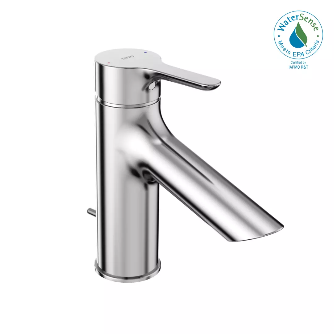 TLS01301U#CP LB Series 1.2 GPM Single Handle Bathroom Sink Faucet with Drain Assembly, Polished Chrome material