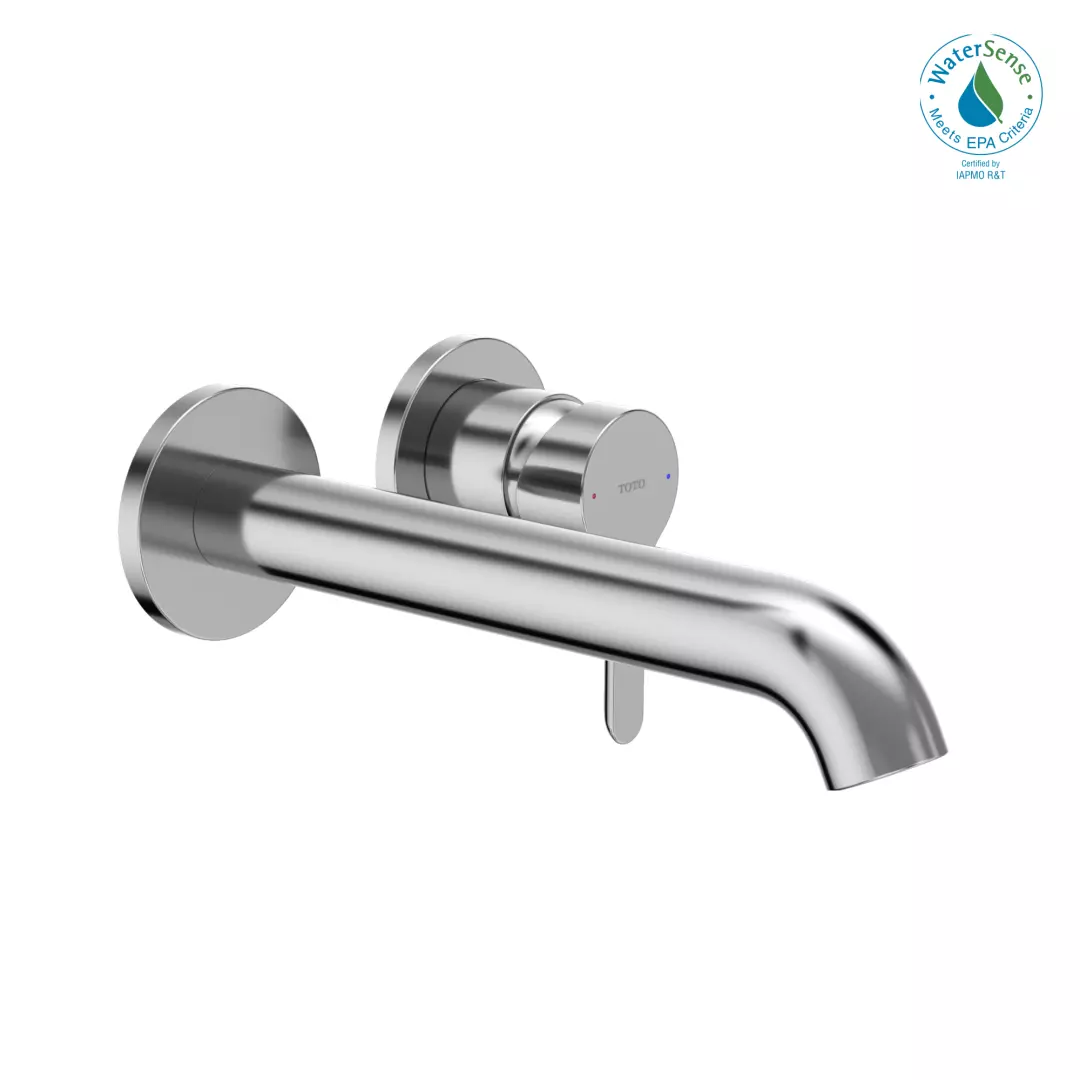 LB Series 1.2 GPM Wall-Mount Single-Handle Bathroom Sink Faucet, Polished Chrome - TLS01310U#CP material