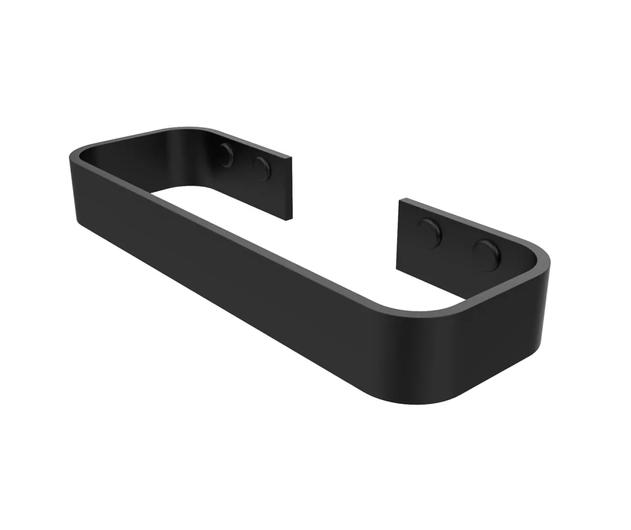 Manhattan Hand Towel Holder in Matte Black material