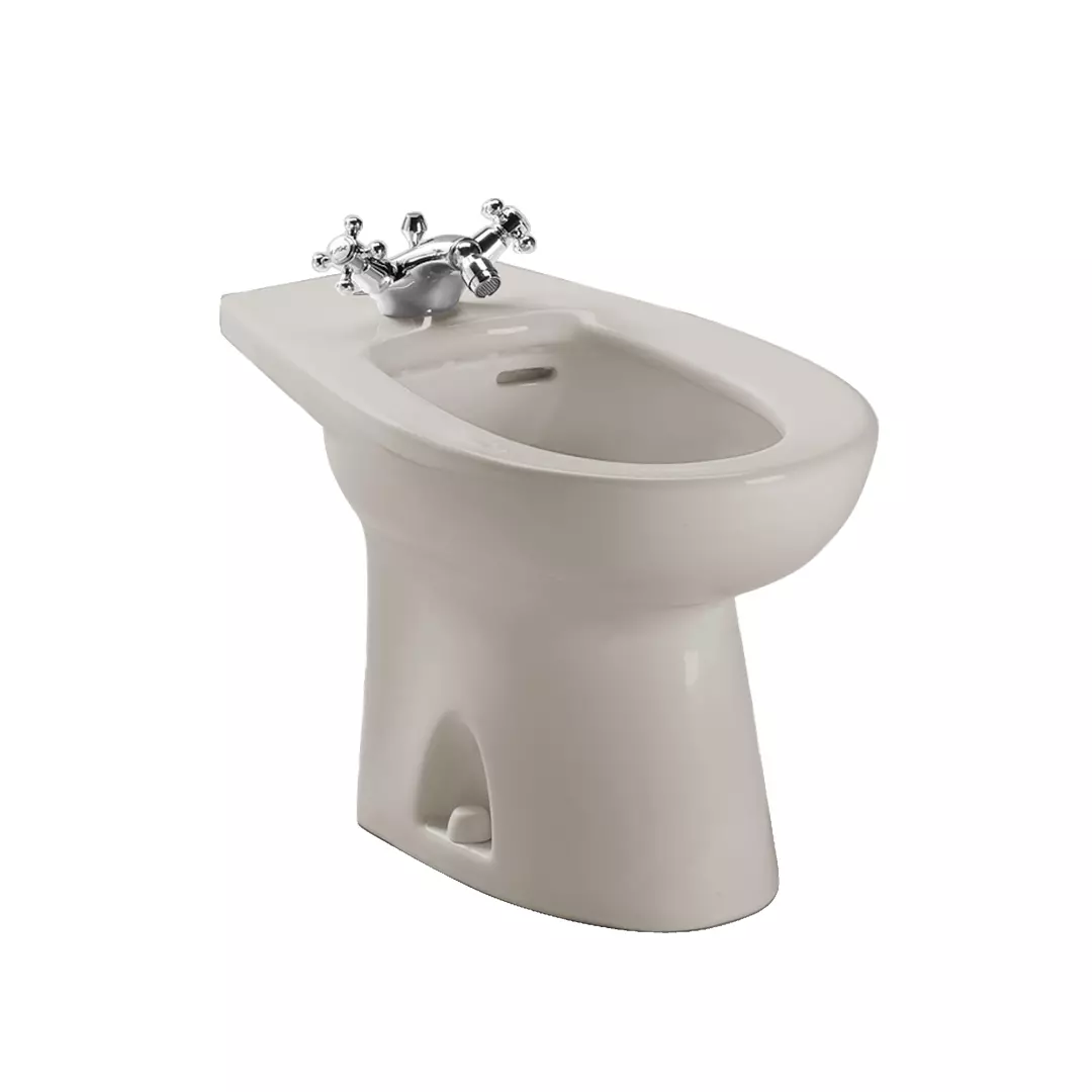 Piedmont® Single Hole Deck Mounted Faucet Bidet, Bone - BT500AR#03 material