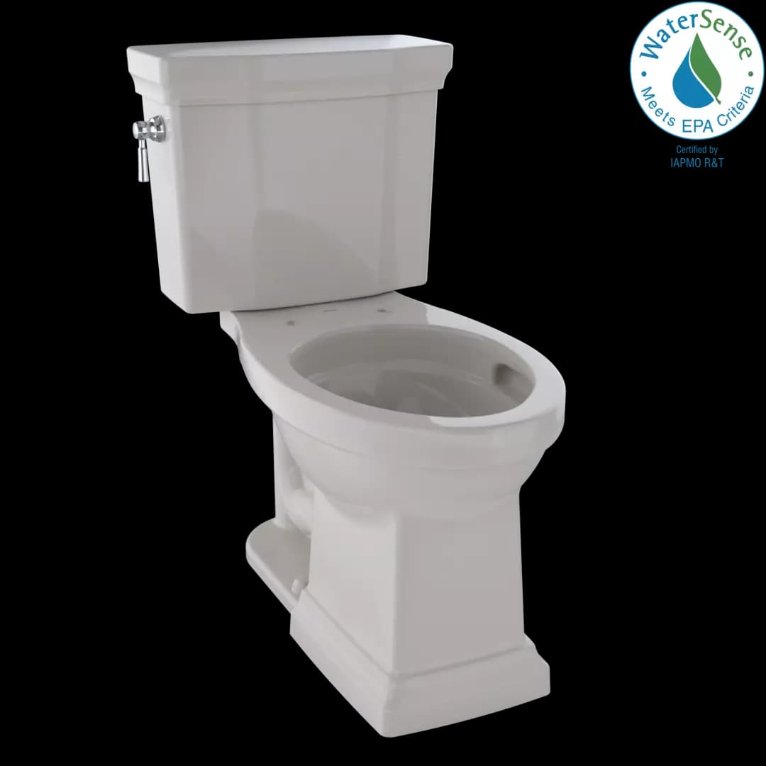 Promenade® II Two-Piece Elongated 1.28 GPF Universal Height Toilet with CEFIONTECT, Sedona Beige - CST404CEFG#12 material