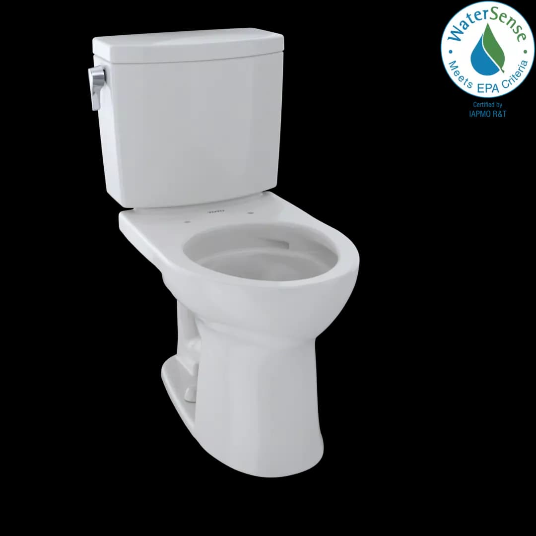 Drake® II 1G® Two-Piece Round 1.0 GPF Universal Height Toilet with CEFIONTECT, Colonial White - CST453CUFG#11 material