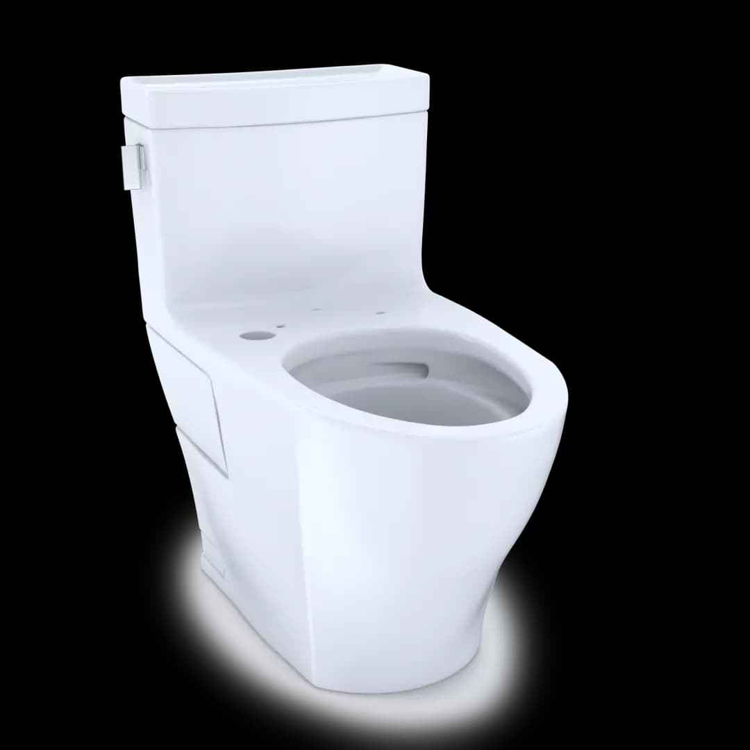 Legato® One-Piece Elongated 1.28 GPF WASHLET®+ and Auto Flush Ready Toilet with CEFIONTECT®, Cotton White - CST624CEFGAT40#01 material