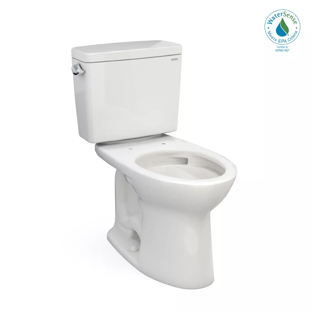 Drake® Two-Piece Elongated 1.28 GPF TORNADO FLUSH® Toilet with CEFIONTECT®, Colonial White - CST776CEG#11 material