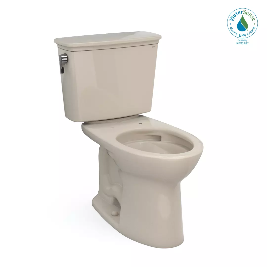 Drake® Transitional Two-Piece Elongated 1.28 GPF TORNADO FLUSH® Toilet with CEFIONTECT®, Bone - CST786CEG#03 material