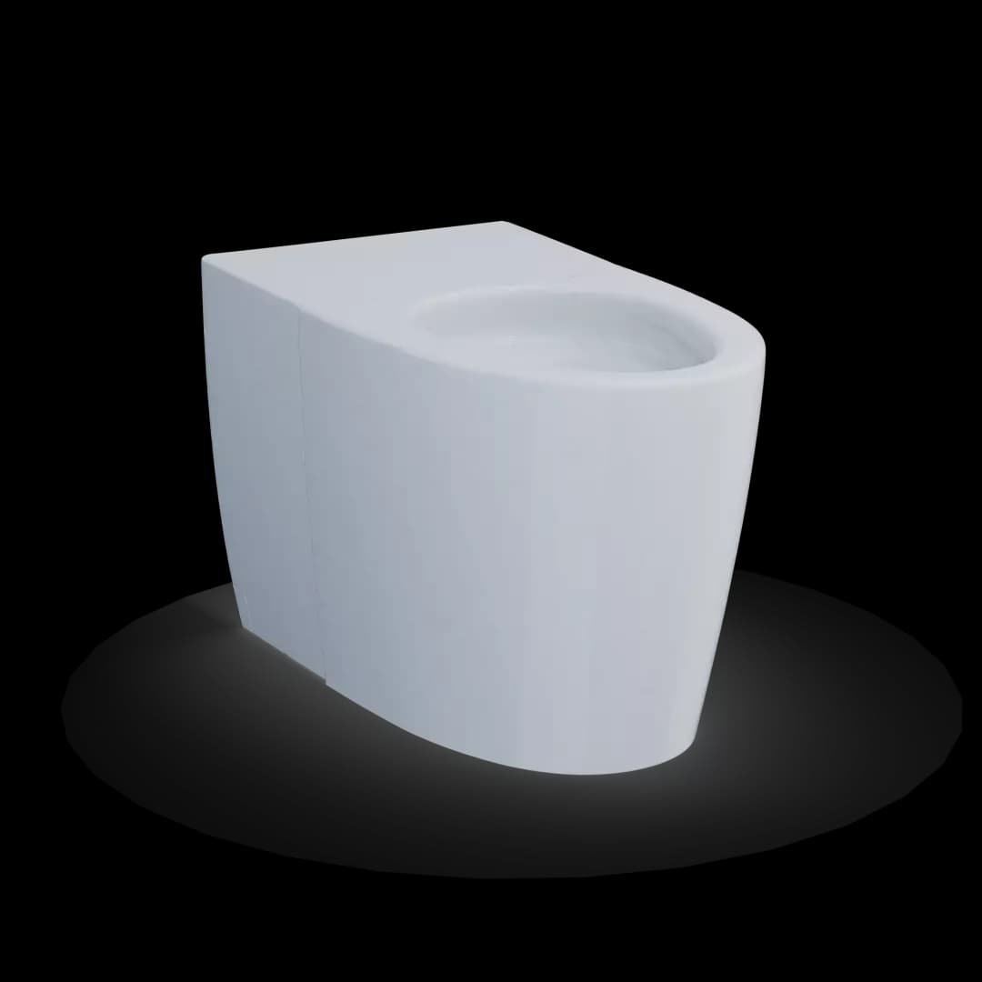 NEOREST® Dual Flush 1.0 or 0.8 GPF Elongated Toilet Bowl for AS, Cotton White - CT8551CUMFG#01 material