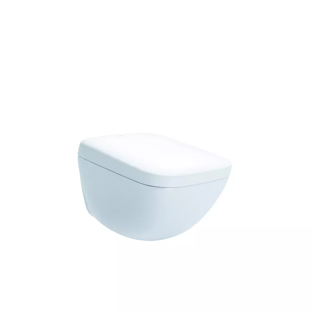 NEOREST® WX1™ Dual Flush 1.2 or 0.8 GPF Wall-Hung Toilet with Integrated Bidet Seat and eWater+®, Cotton White - CWT9538CEMFG#01 material