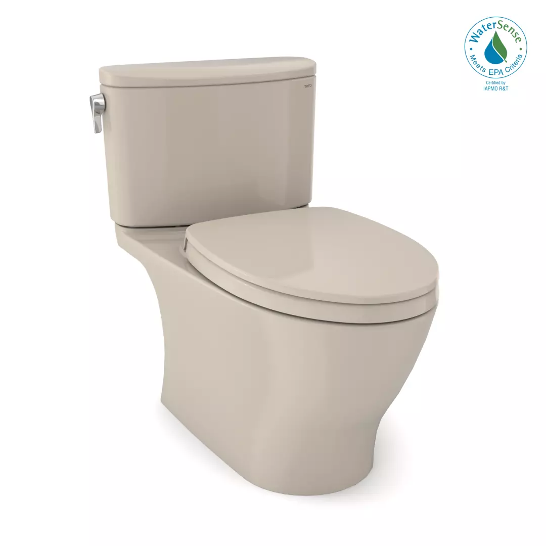 Nexus® 1G® Two-Piece Elongated 1.0 GPF Universal Height Toilet with CEFIONTECT® and SS124 SoftClose Seat, WASHLET®+ Ready, Bone - MS442124CUFG#03 material