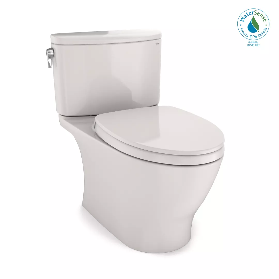 Nexus® 1G® Two-Piece Elongated 1.0 GPF Universal Height Toilet with CEFIONTECT® and SS124 SoftClose Seat, WASHLET®+ Ready, Colonial White - MS442124CUFG#11 material