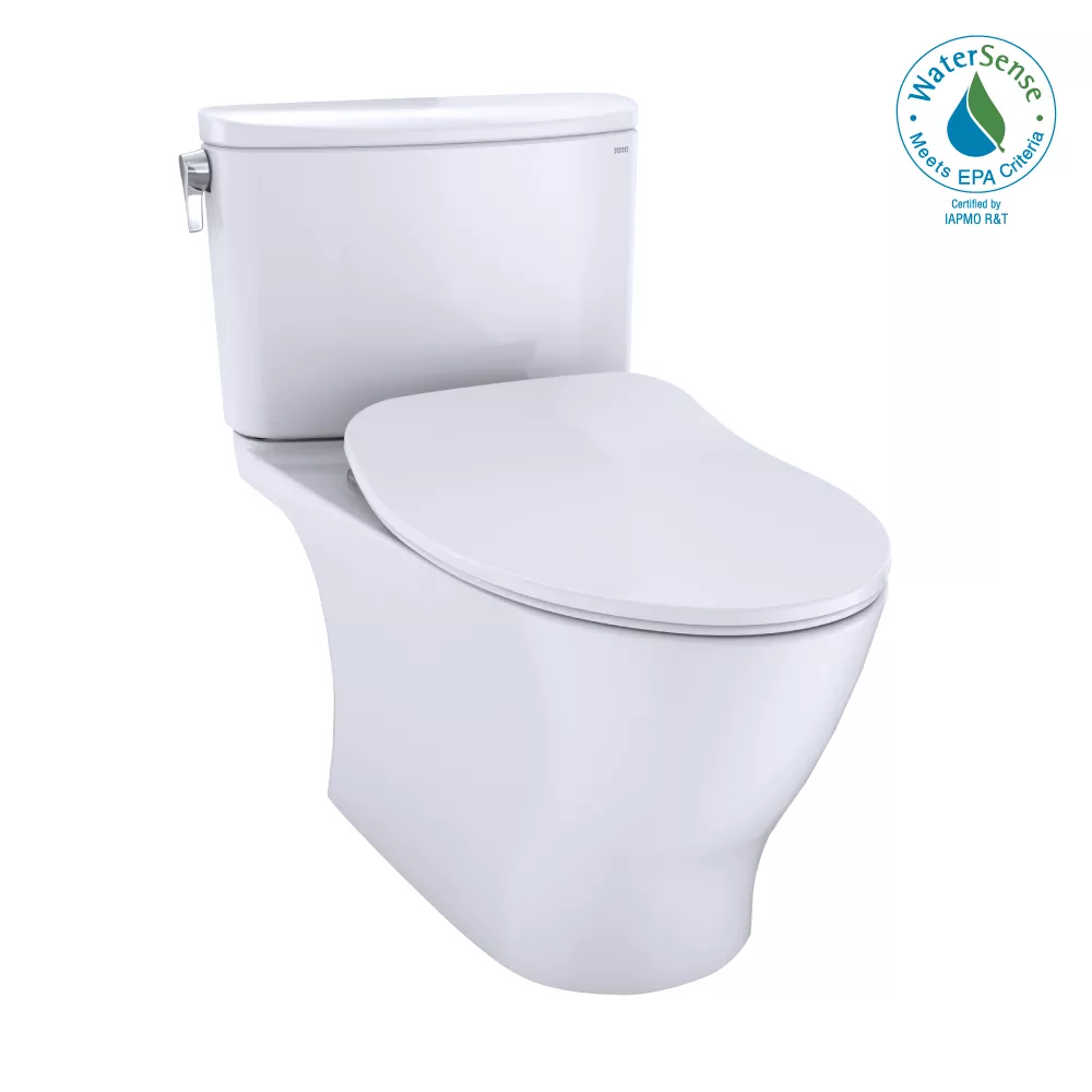 Nexus® 1G® Two-Piece Elongated 1.0 GPF Universal Height Toilet with CEFIONTECT and SS234 SoftClose Seat, WASHLET+ Ready, Cotton White - MS442234CUFG#01 material