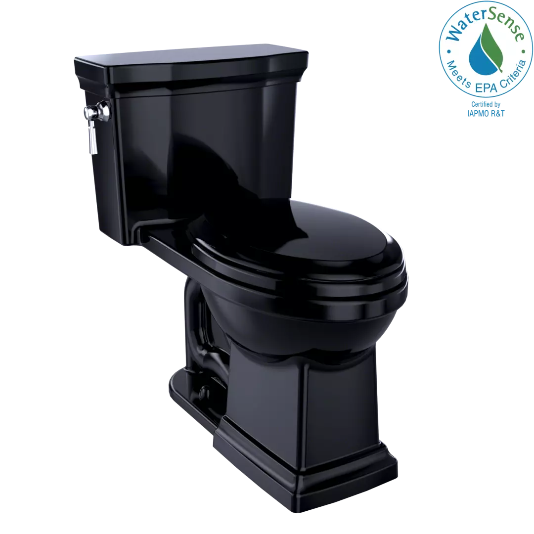 Promenade® II One-Piece Elongated 1.28 GPF Universal Height Toilet, Ebony - MS814224CEF#51 material