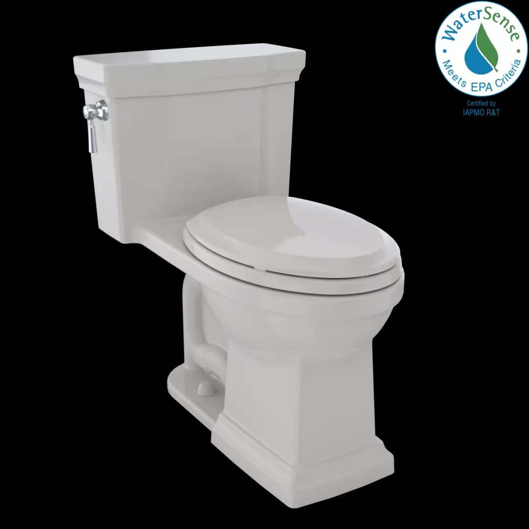 Promenade® II One-Piece Elongated 1.28 GPF Universal Height Toilet with CEFIONTECT, Sedona Beige - MS814224CEFG#12 material