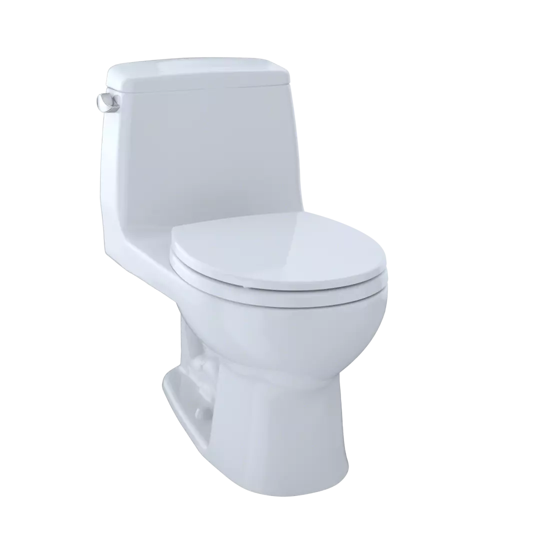 Ultimate® One-Piece Round Bowl 1.6 GPF Toilet, Cotton White - MS853113#01 material
