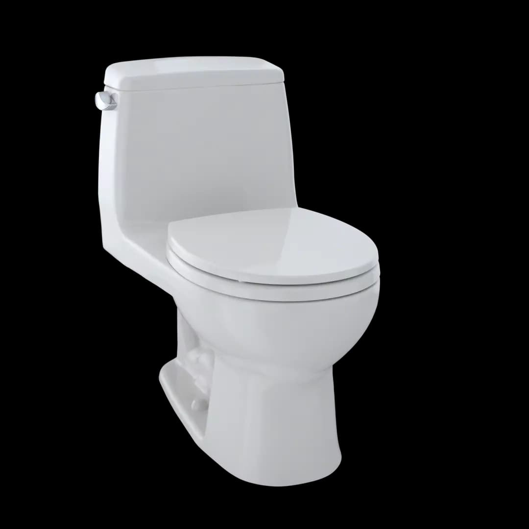 Ultimate® One-Piece Round Bowl 1.6 GPF Toilet, Colonial White - MS853113#11 material