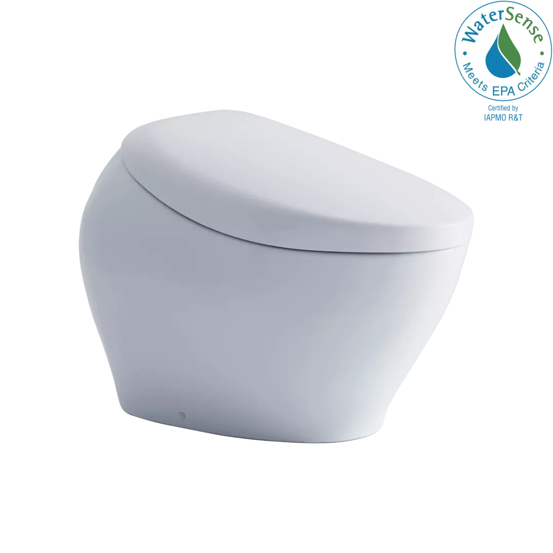 NEOREST® NX1 Dual Flush 1.0 or 0.8 GPF Toilet with Integrated Bidet Seat, EWATER+® - Cotton White - MS902CUMFG#01 material