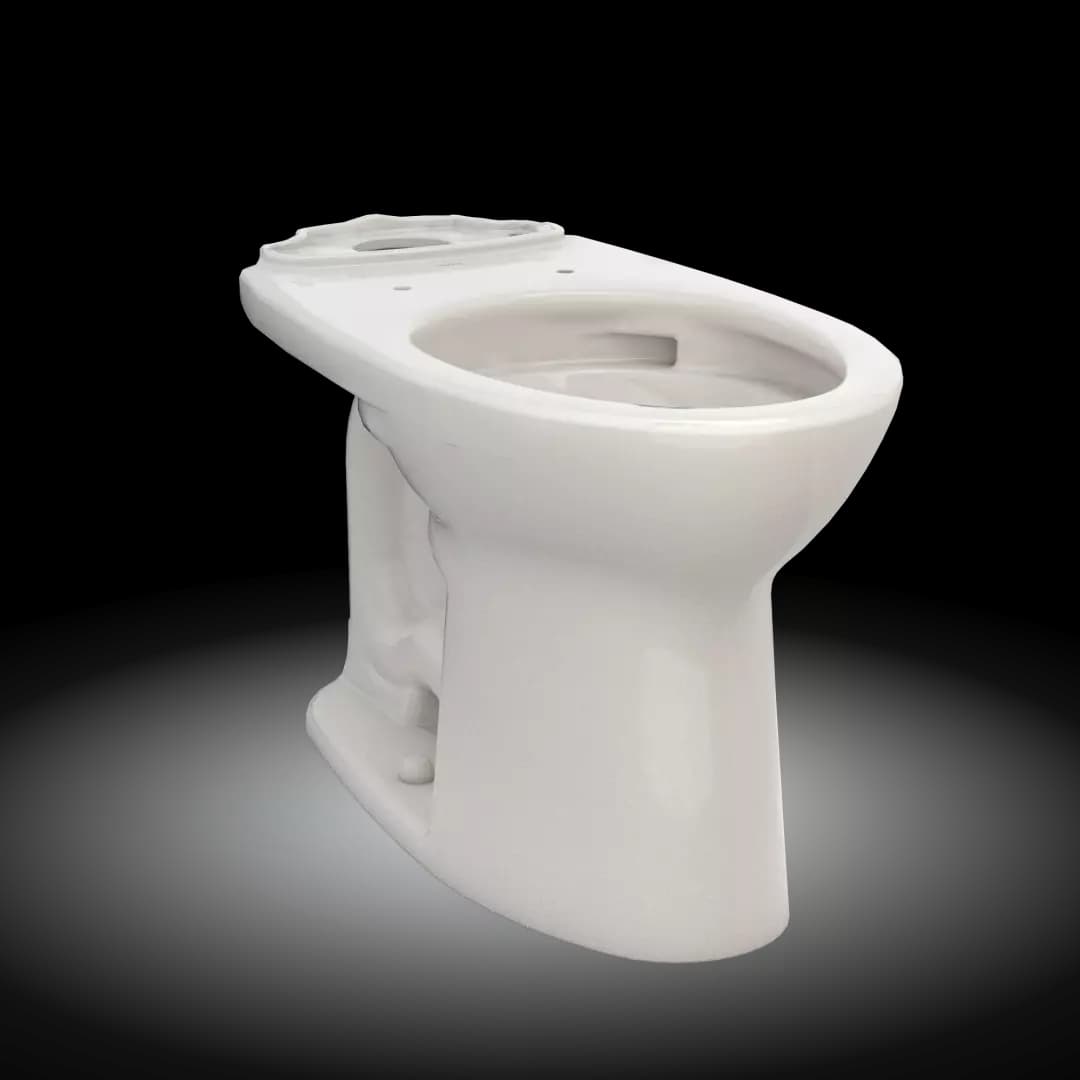 Drake® Elongated Universal Height TORNADO FLUSH® Toilet Bowl with CEFIONTECT®, Sedona Beige - C776CEFG#12 material