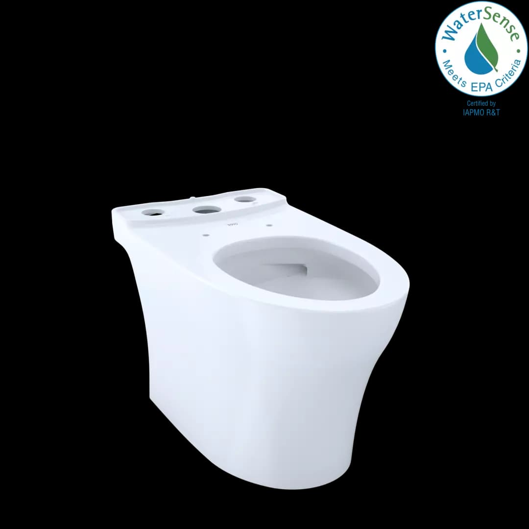 Aquia® IV Elongated Universal Height Skirted Toilet Bowl with CEFIONTECT, Cotton White - CT446CEFGN#01 material