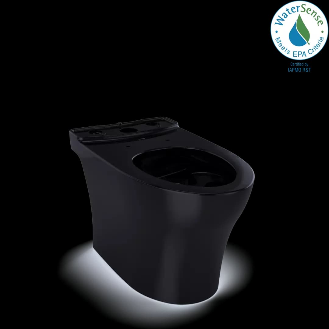 Aquia® IV Elongated Universal Height Skirted Toilet Bowl, WASHLET®+ Ready, Ebony - CT446CEFNT40#51 material