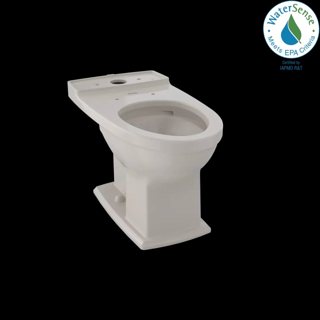 Connellyâ„¢ Universal Height Elongated Toilet Bowl with CEFIONTECT, Bone - CT494CEFG#03 material