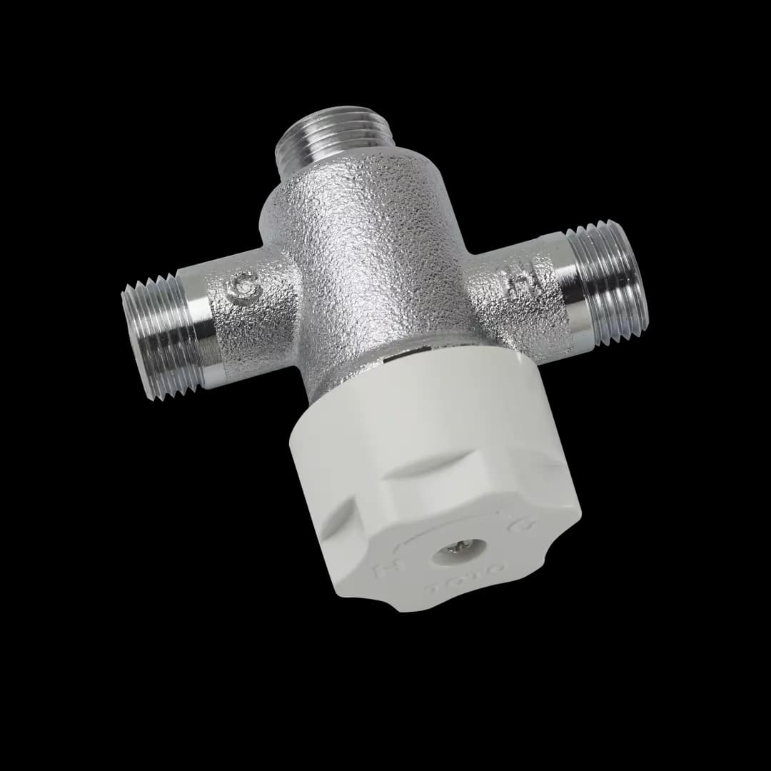 Thermostatic Mixing Valve for TOTO EcoPower Faucets, Chrome material
