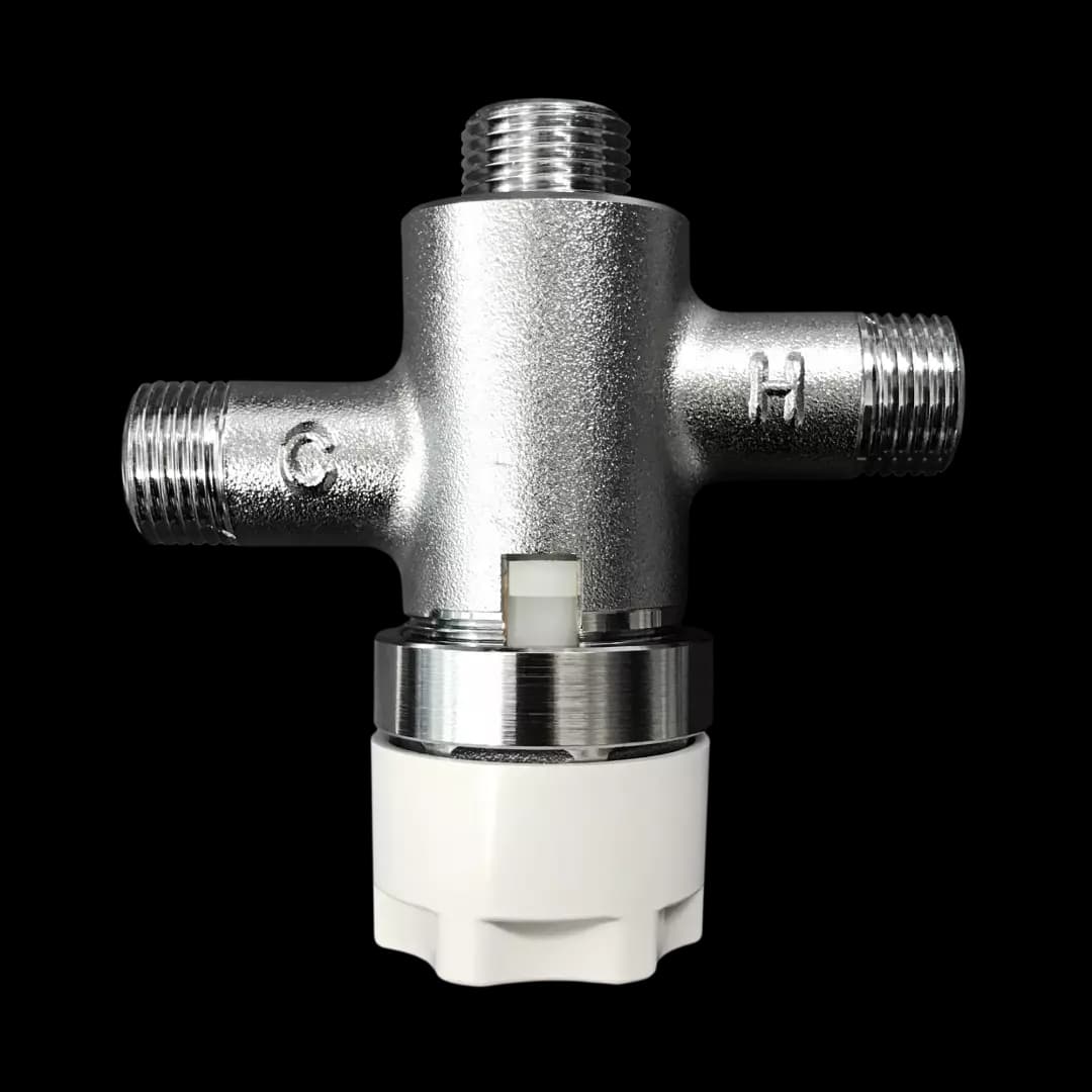 Thermostatic Mixing Valve for ECOPOWER 0.35 GPM Bathroom Sink Faucets, Chrome - TLT20 material
