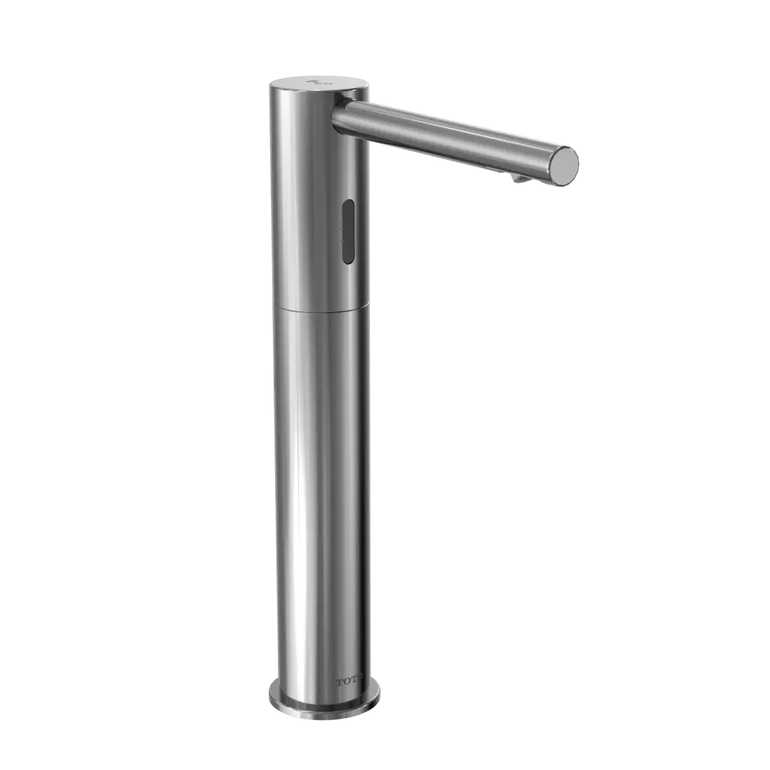Round L Touchless Auto Foam Soap Dispenser Controller with 3 Liter Reservoir Tank and 2 Spouts, Polished Chrome - TES202AD#CP material