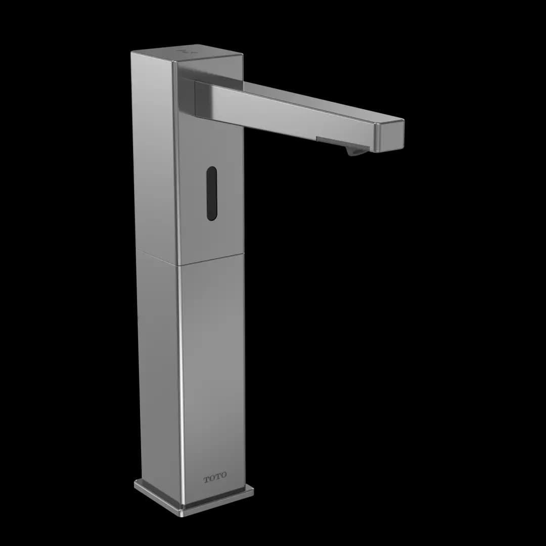 Square M Touchless Auto Foam Soap Dispenser Controller with 3 Liter Reservoir Tank, 2 Spouts, and 20 Liter Subtank, Polished Chrome - TES204AF#CP material
