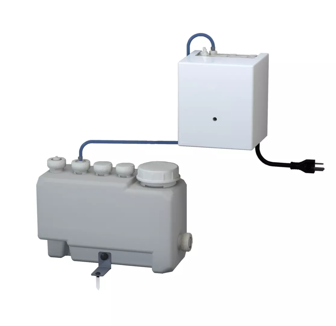 Touchless Auto Foam Soap Dispenser Controller and 3 Liter Reservoir for 2 Spout Compatibility - TLK01102UA material