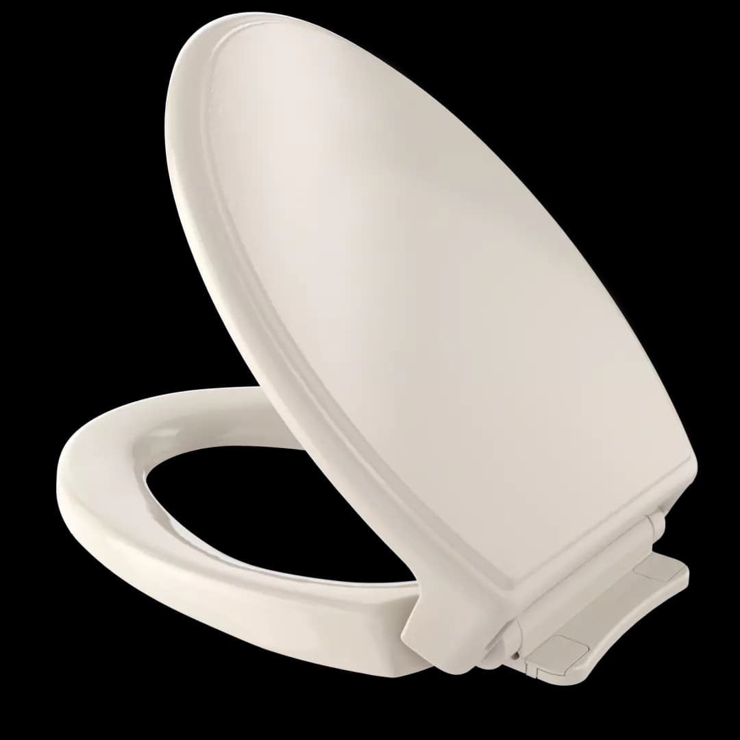 Traditional SoftClose® Slow Close Elongated Toilet Seat and Lid, Bone - SS154#03 material