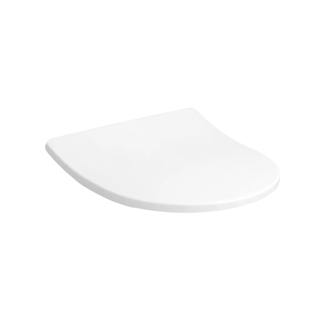 RP® Compact SoftClose® Slow Close Elongated Toilet Seat and Lid, Cotton White - SS227#01 material