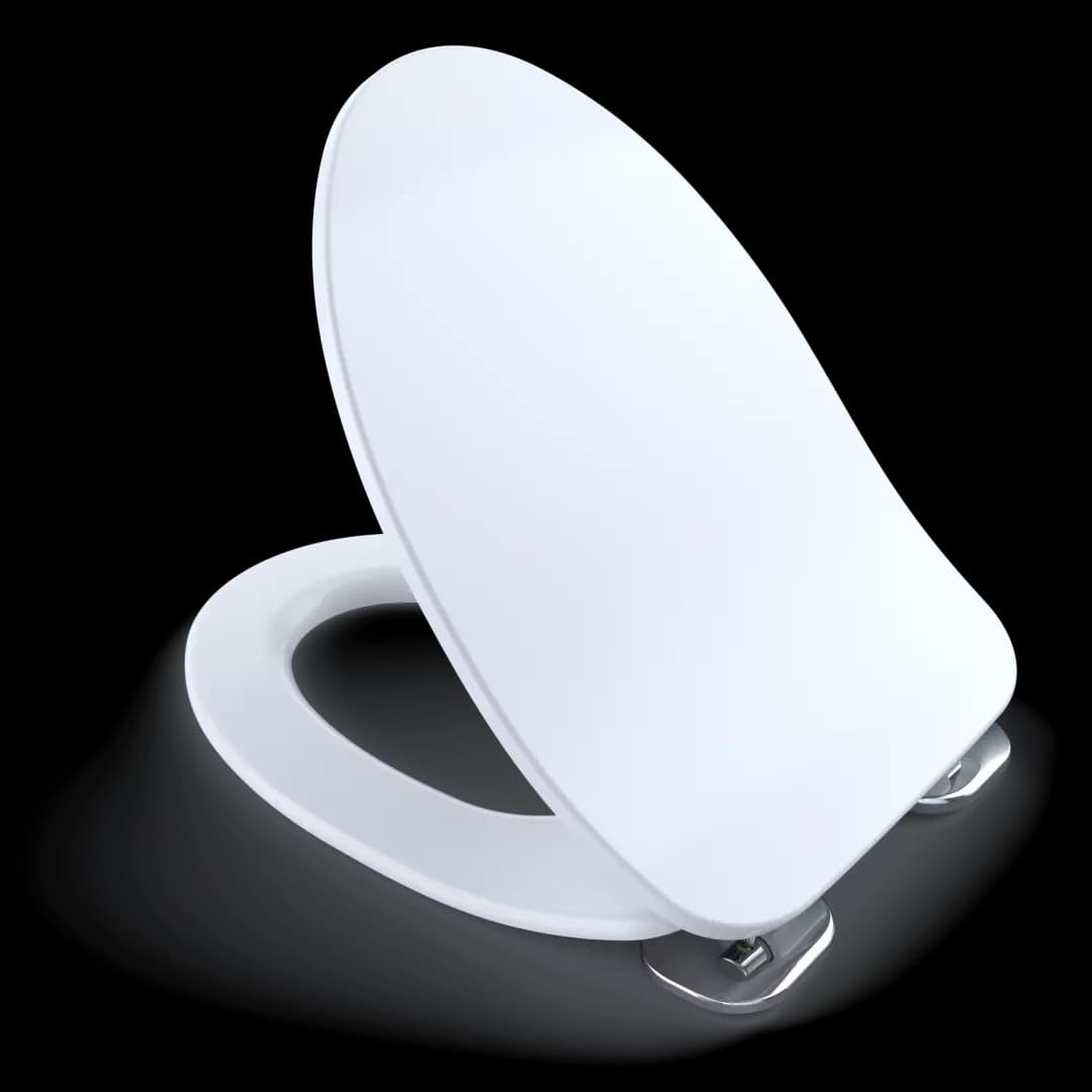 SoftClose® Ultra Slim, Toilet Seat and Lid, Cotton White - SS234#01 material
