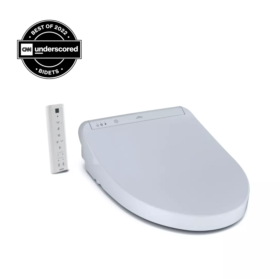 WASHLET® K300 Electronic Bidet Toilet Seat with Instantaneous Water Heating, PREMIST and EWATER+ Wand Cleaning, Elongated, Cotton White - SW3036R#01 material