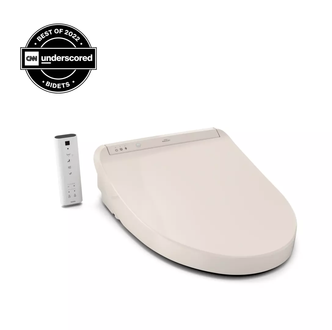 WASHLET® K300 Electronic Bidet Toilet Seat with Instantaneous Water Heating, PREMIST and EWATER+ Wand Cleaning, Elongated, Sedona Beige - SW3036R#12 material
