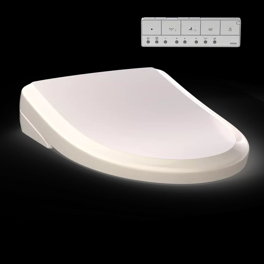 WASHLET® S7A Electronic Bidet Toilet Seat with EWATER+® Bowl and Wand Cleaning and Auto Open and Close Classic Lid, Elongated, Sedona Beige - SW4734#12 material