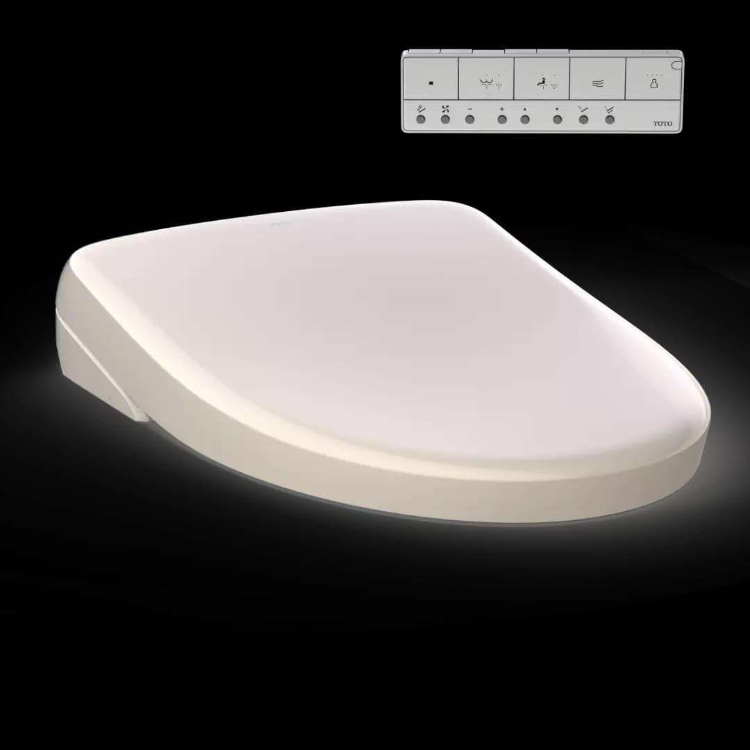 WASHLET® S7A Electronic Bidet Toilet Seat with EWATER+® Bowl and Wand Cleaning, Auto Open and Close Contemporary Lid, Elongated, Sedona Beige - SW4736#12 material
