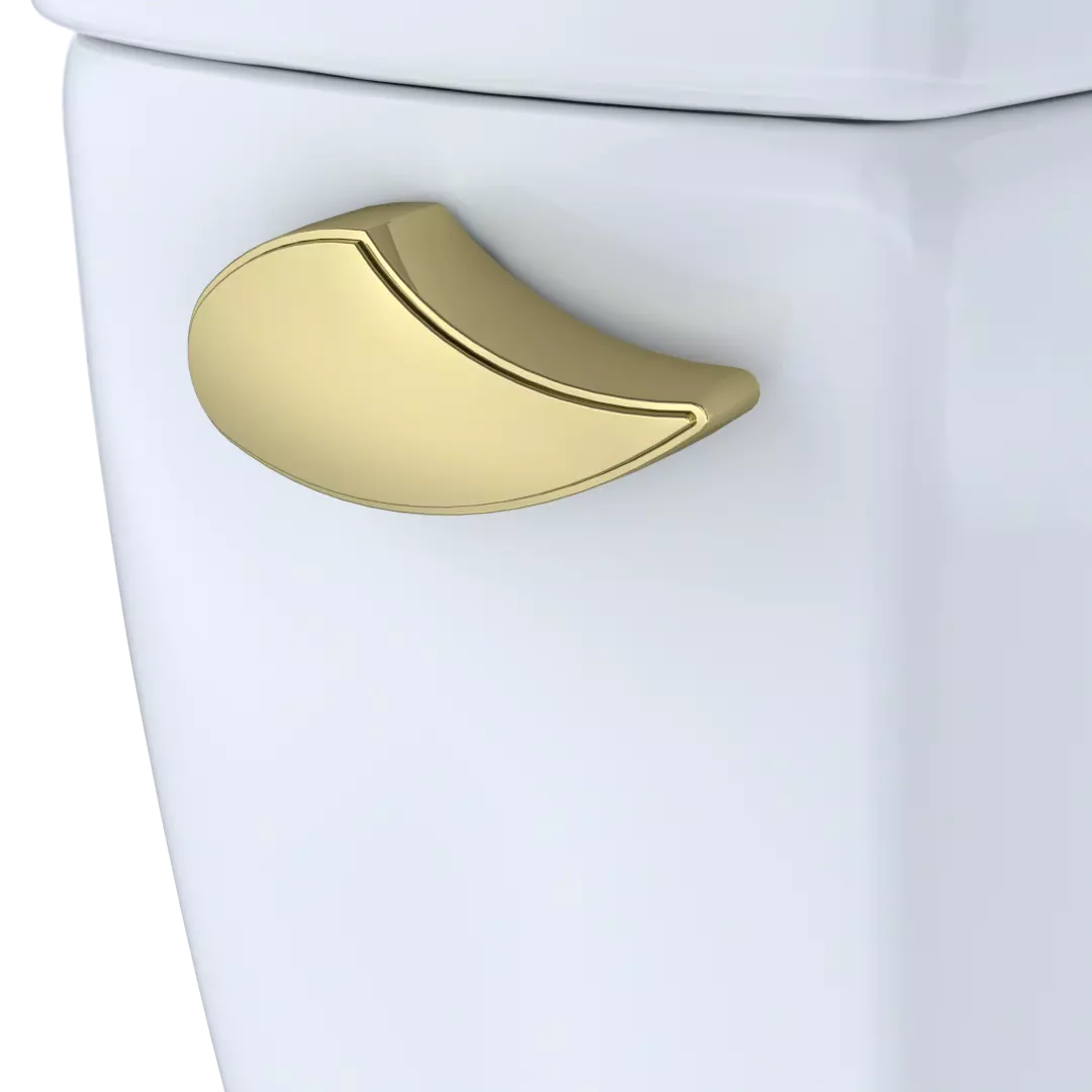 TRIP LEVER - POLISHED BRASS For DRAKE (EXCEPT R SUFFIX) TOILET material