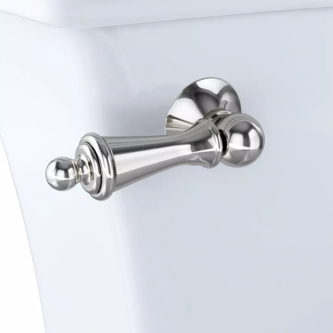 CLAYTON TANK TRIP LEVER POLISHED NICKEL material