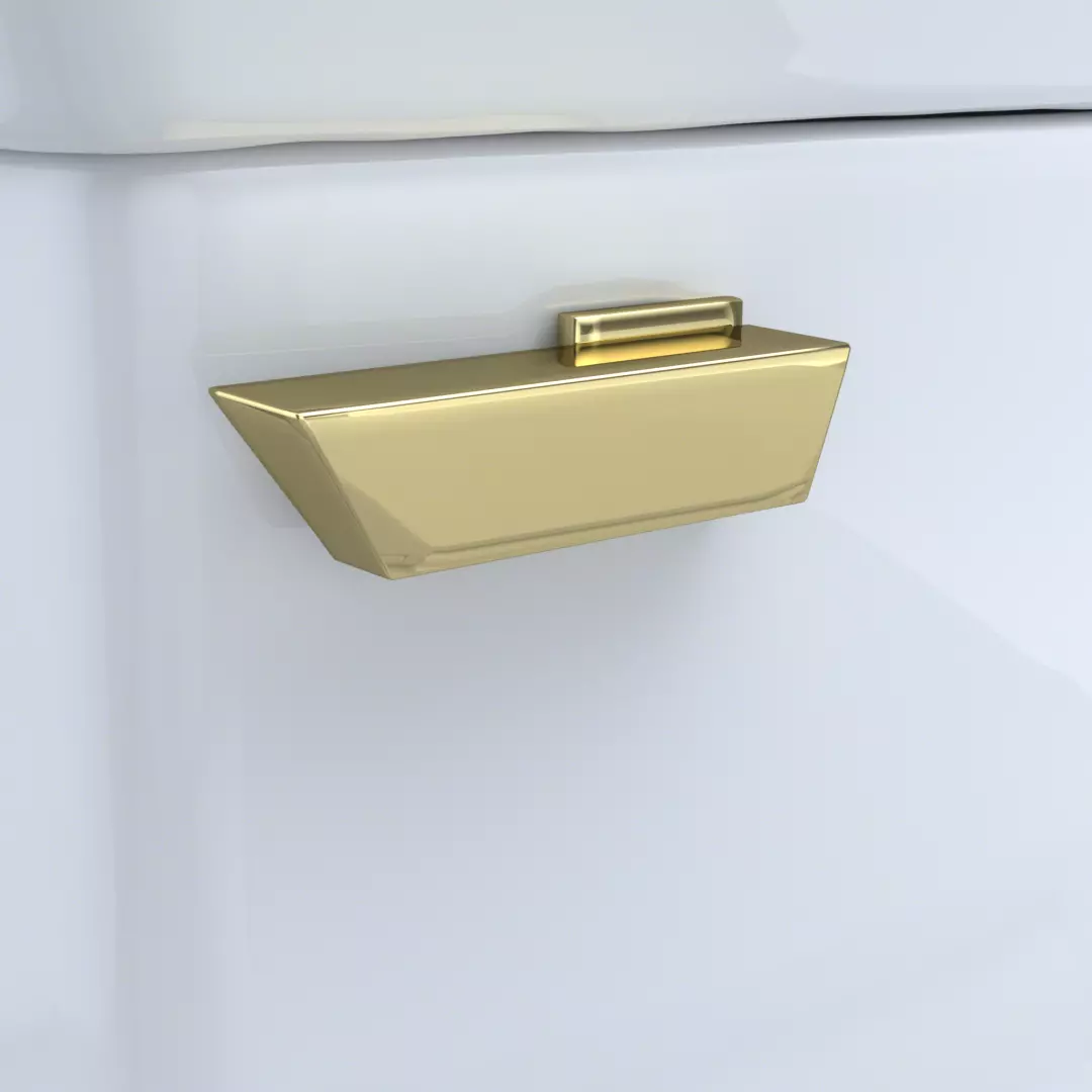 TRIP LEVER - POLISHED BRASS For SOIREE TOILET TANK material