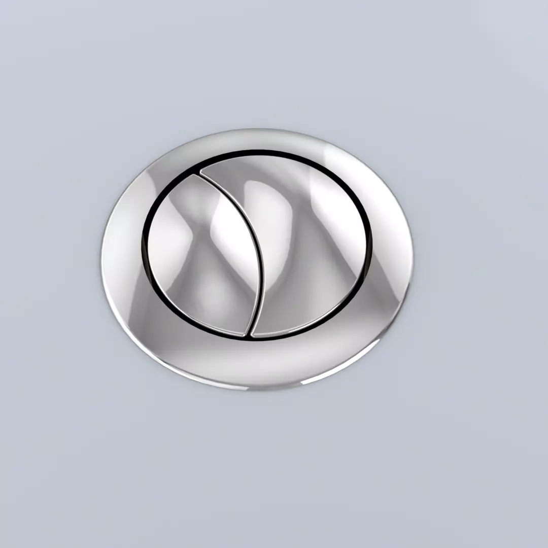 AQUIA PUSH BUTTON MS654 - 53MM SPARE PART - POLISHED NICKEL material