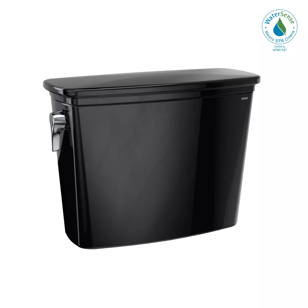 Drake® Transitional 1.28 GPF Toilet Tank with WASHLET®+ Auto Flush Compatibility, Ebony - ST786EA#51 material